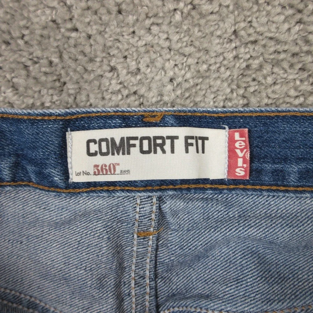 Vintage Levis Jeans Mens 32x34 Blue 560 Comfort Fit Baggy Loose Y2K Denim Pants